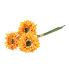 Konstgjord Gerbera Bukett Orange