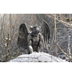Gargoyle Skulptur Sten