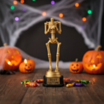 Best Costume Skelett Trofé