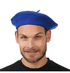 Fransk Basker Blå