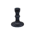Glas Ljusstake Svart
