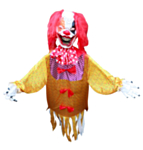 Stor Svävande Clown
