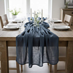 Gaze Bordslöpare Denimblå