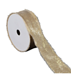 Skinande Satinband Guld