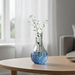Albertine Glasvas Mini Blå