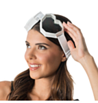 Hjärta Partyglasögon Goggles Vit