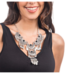 Bohemiskt Halsband Svart