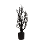 Halloween Konstgjort Träd i Kruka