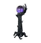 Halloween Träd Med Kula Skulptur