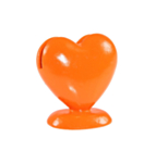 Hjärta Placeringskortshållare Orange