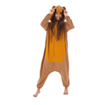 Björn Onesie Maskeraddräkt Brun