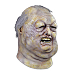Uppsvälld Zombie Latexmask