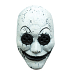 Docka Latexmask Med Knappögon