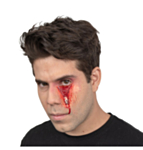Zombieöga Dragkedja Latexsår