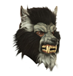 Varulv Hyperrealistisk Latexmask