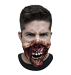 Zombie Halvmask Latex