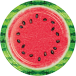 Vattenmelon Middagstallrikar