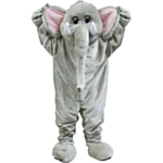 Deluxe Paradis Elefant Maskot