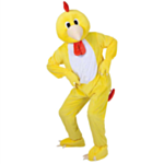 Funky Kyckling Maskot Maskeraddräkt
