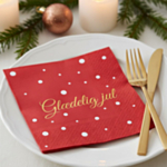 Glædelig Jul Servietter