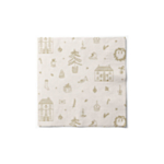 Christmas Joy Servetter Vit/Guld