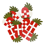 Dansk Jul Träkonfetti