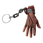 Avhuggen Hand i Kedja