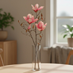 Konstgjord Magnoliablomma Rosa