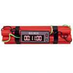 Leksaksdynamit Med Timer Röd