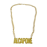 Al Capone Gangster Halsband Guld
