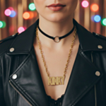 Kinky Halsband Guld