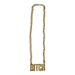 Bitch Halsband Guld