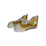 Jumbo Sneakers Skoöverdrag Guld