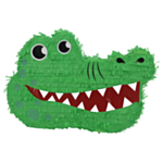 Krokodil Piñata Grön