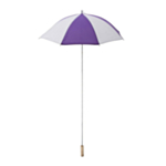 Cirkus Paraply Lila/Vit