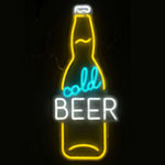 Cold Beer Neonskylt