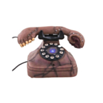 Vintage Skräcktelefon Med Ljud & Ljus