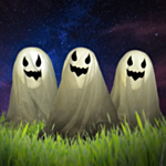 LED Spöken Trädgårdsdekoration