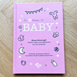 En Hilsen Til Baby Gästbok Rosa