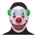 Leende Clown Mask