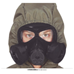 Klassisk Gasmask Svart