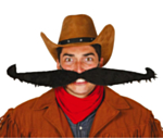 Gigantisk Cowboy Mustasch