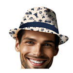Surfer Sommarhatt Blå