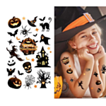 Spooky Halloween Falska Tatueringar