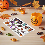 Söt Halloween Falska Tatueringar