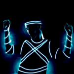 LED-tråd Vit