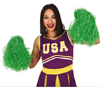 2-pack gröna Pompoms