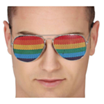 Pride Aviator Glasögon Regnbåge
