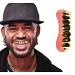 Guld Grillz Gangster Tänder