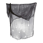 Halloweentyg Svart